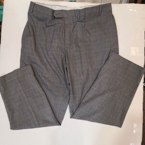 Ralph Ralph Lauren Dress Pants 40x30 Men's Gray Check Trousers